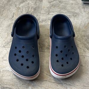 Kids Navy Crocs